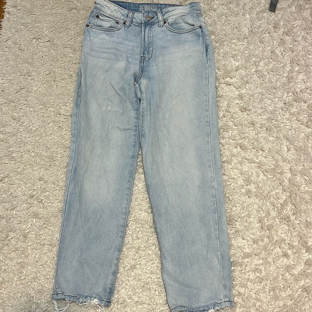 Rewash light wash jeans, size 26, lightly worn